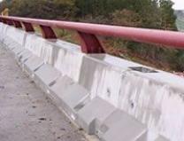 Handrails for New Jersey barrier