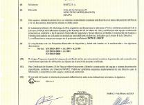 Emergency switch Atex Certificate (ES) - 